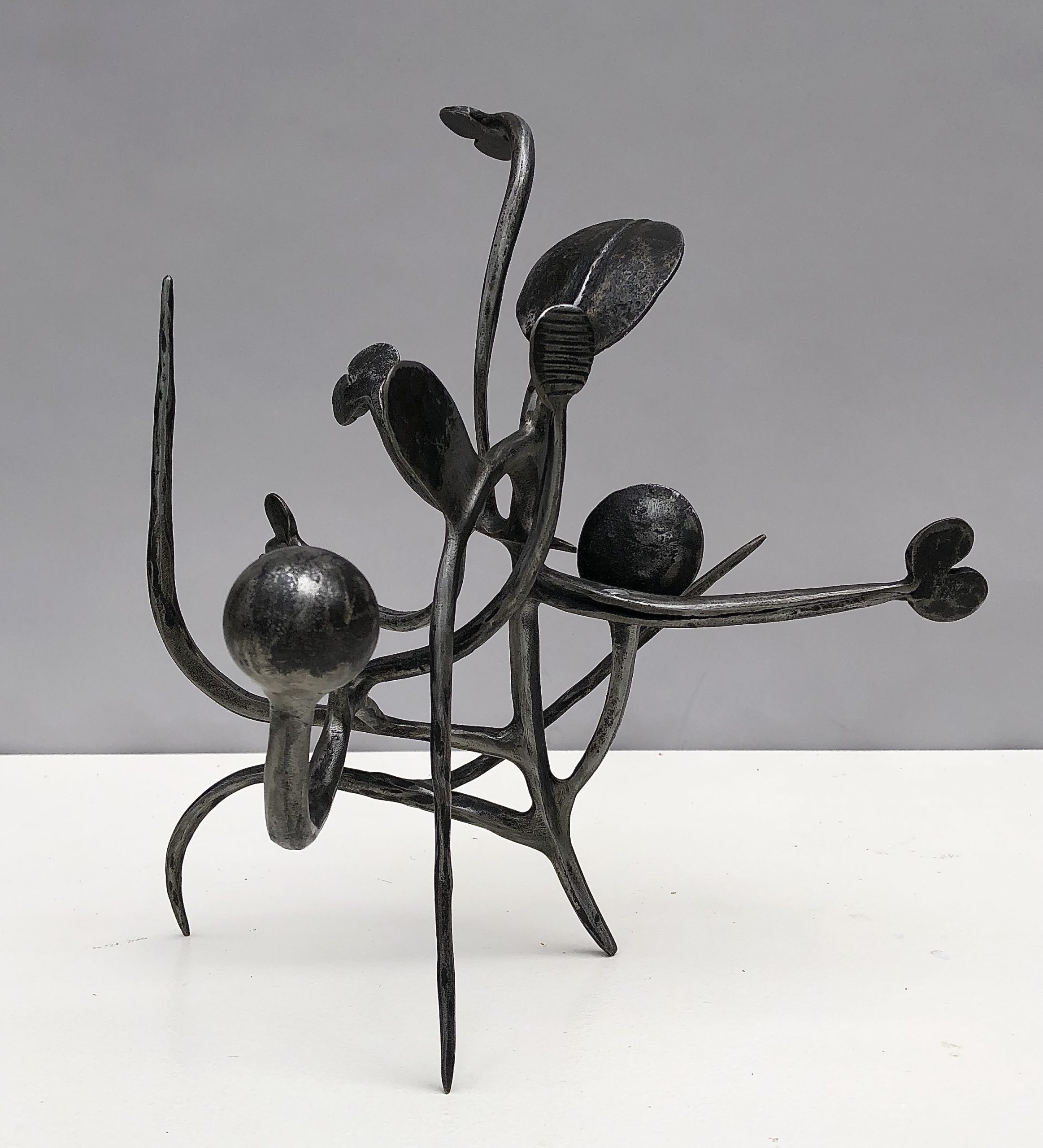 Happy, 2022 -- Wood Sculpture by Nick Taylor