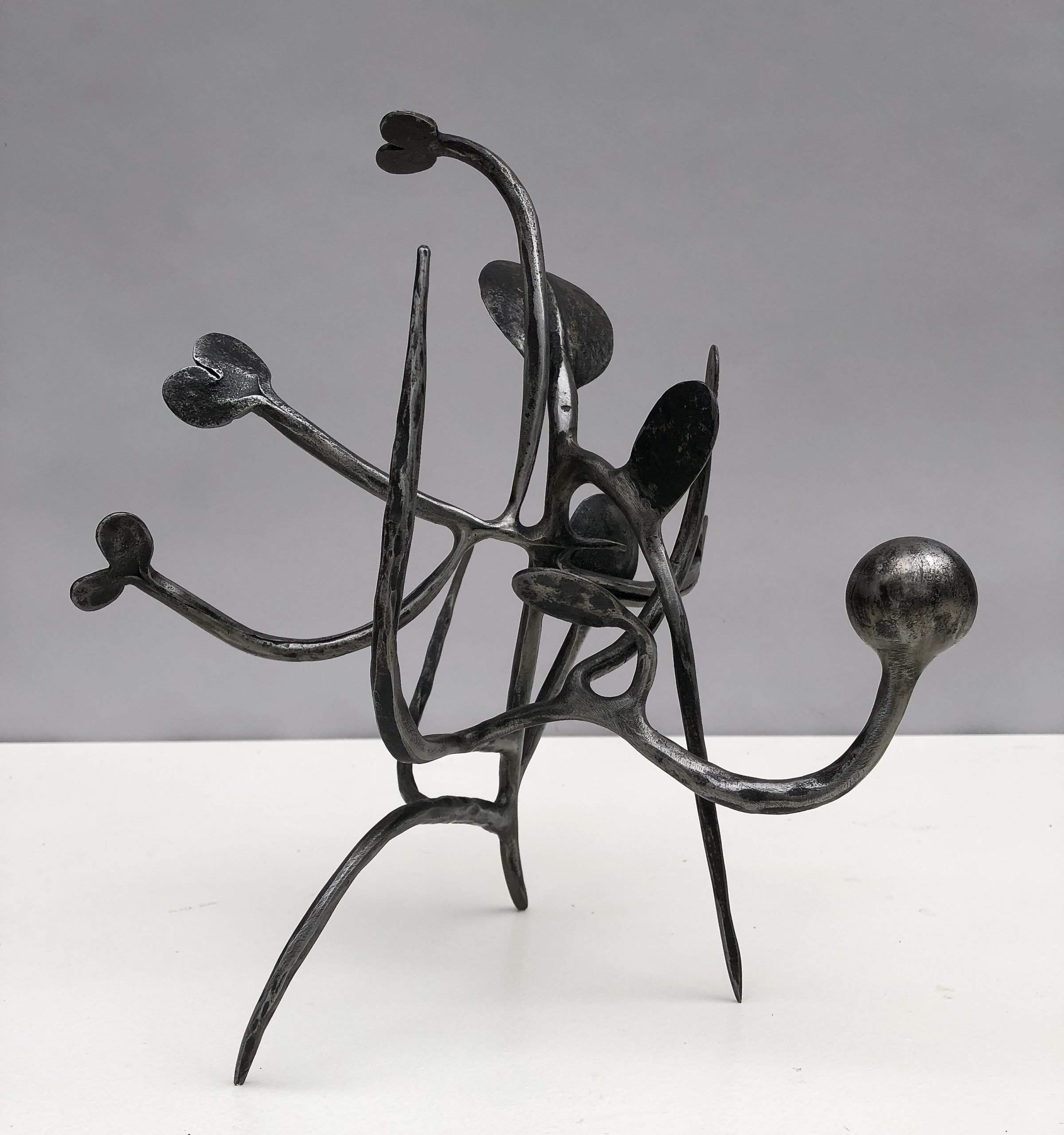 Happy, 2022 -- Wood Sculpture by Nick Taylor