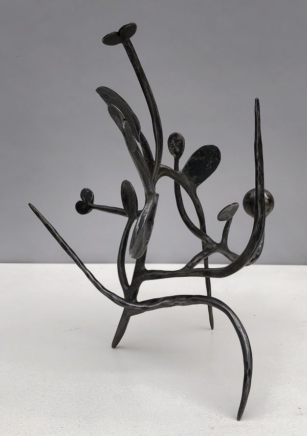 Happy, 2022 -- Wood Sculpture by Nick Taylor