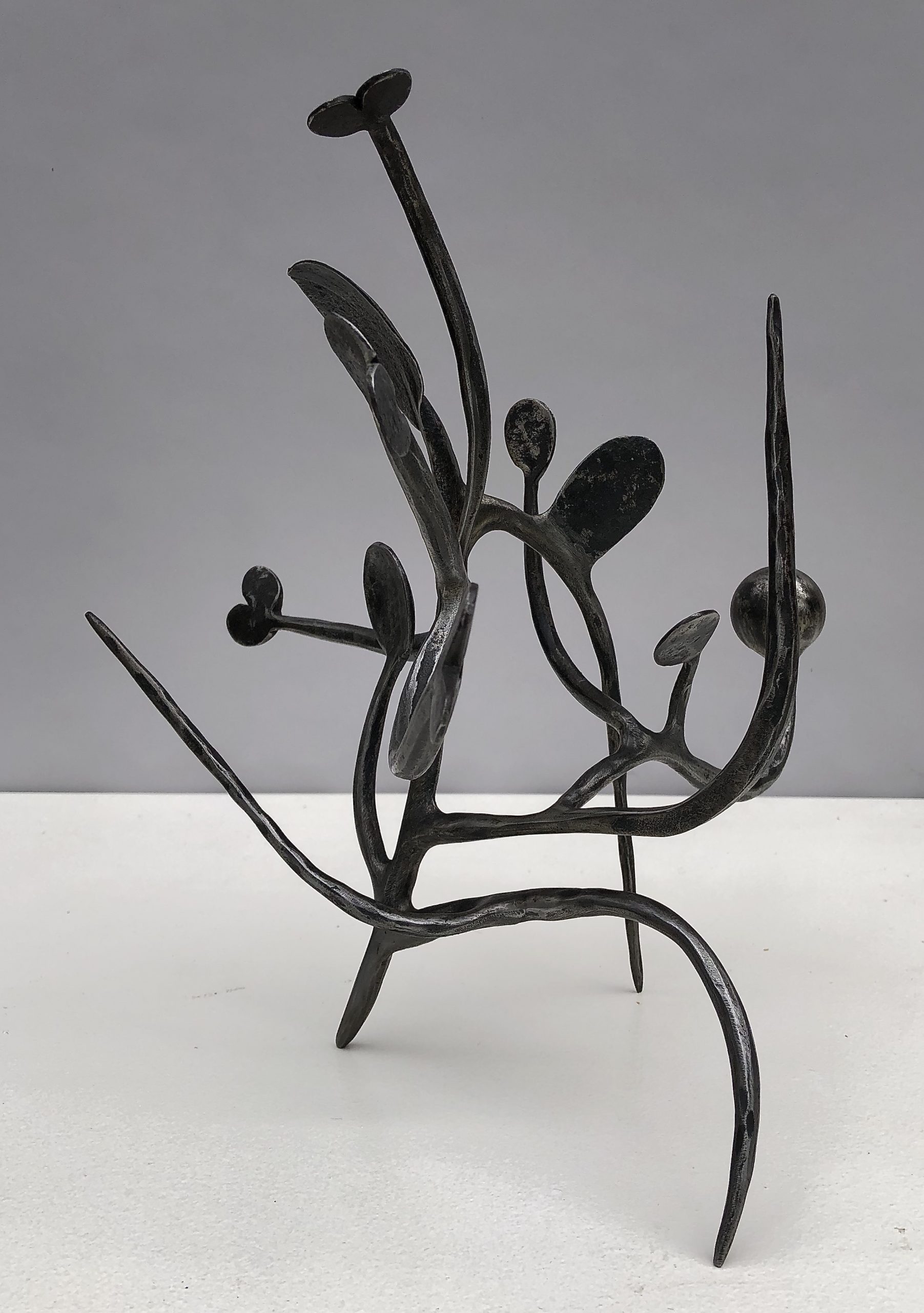 Happy, 2022 -- Wood Sculpture by Nick Taylor