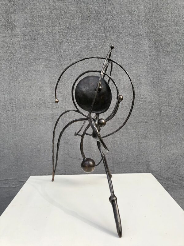 "KooKoo" by J Nick Taylor, Sculpture, Steel, 2023