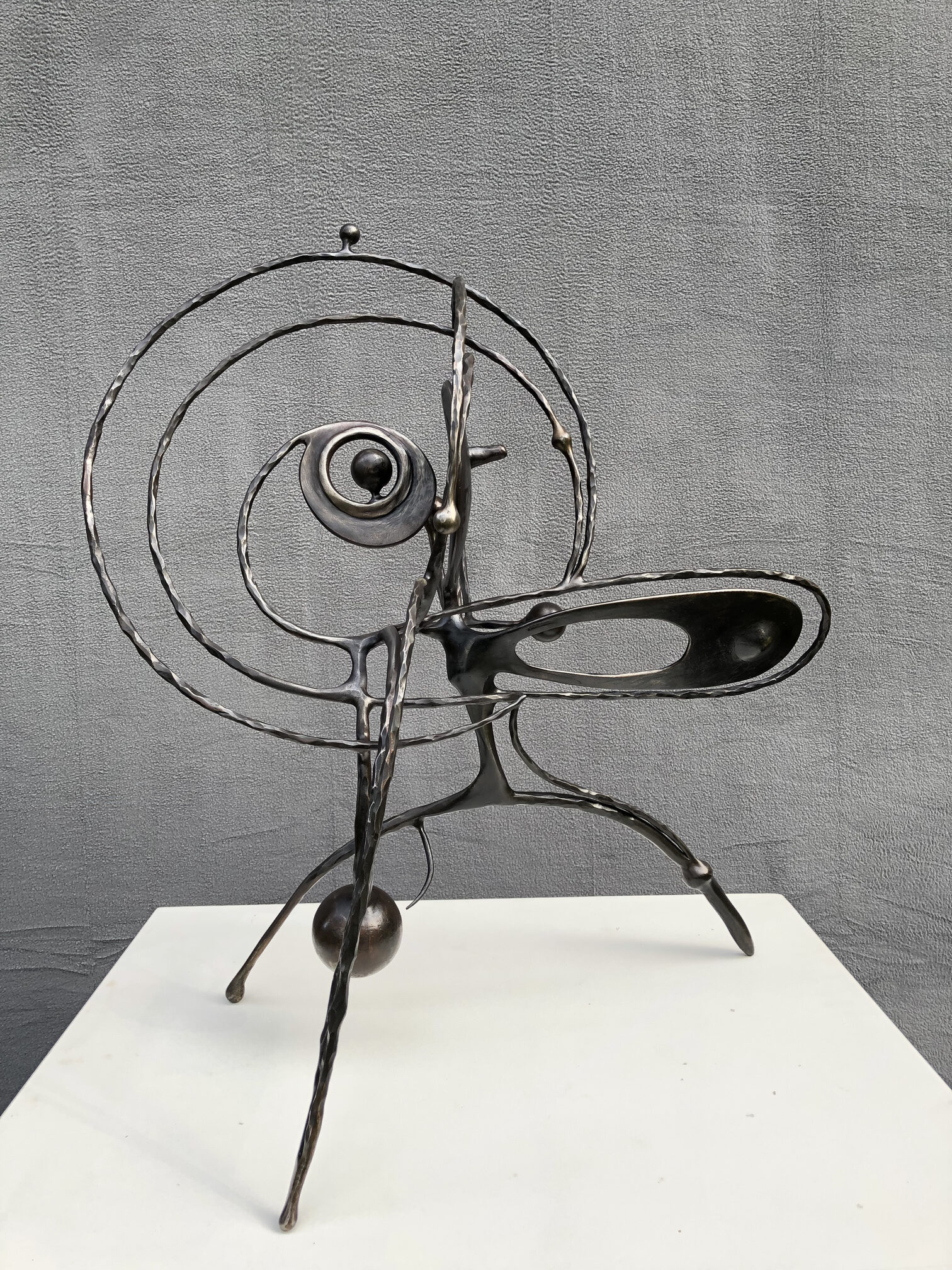 "KooKoo" by J Nick Taylor, Sculpture, Steel, 2023