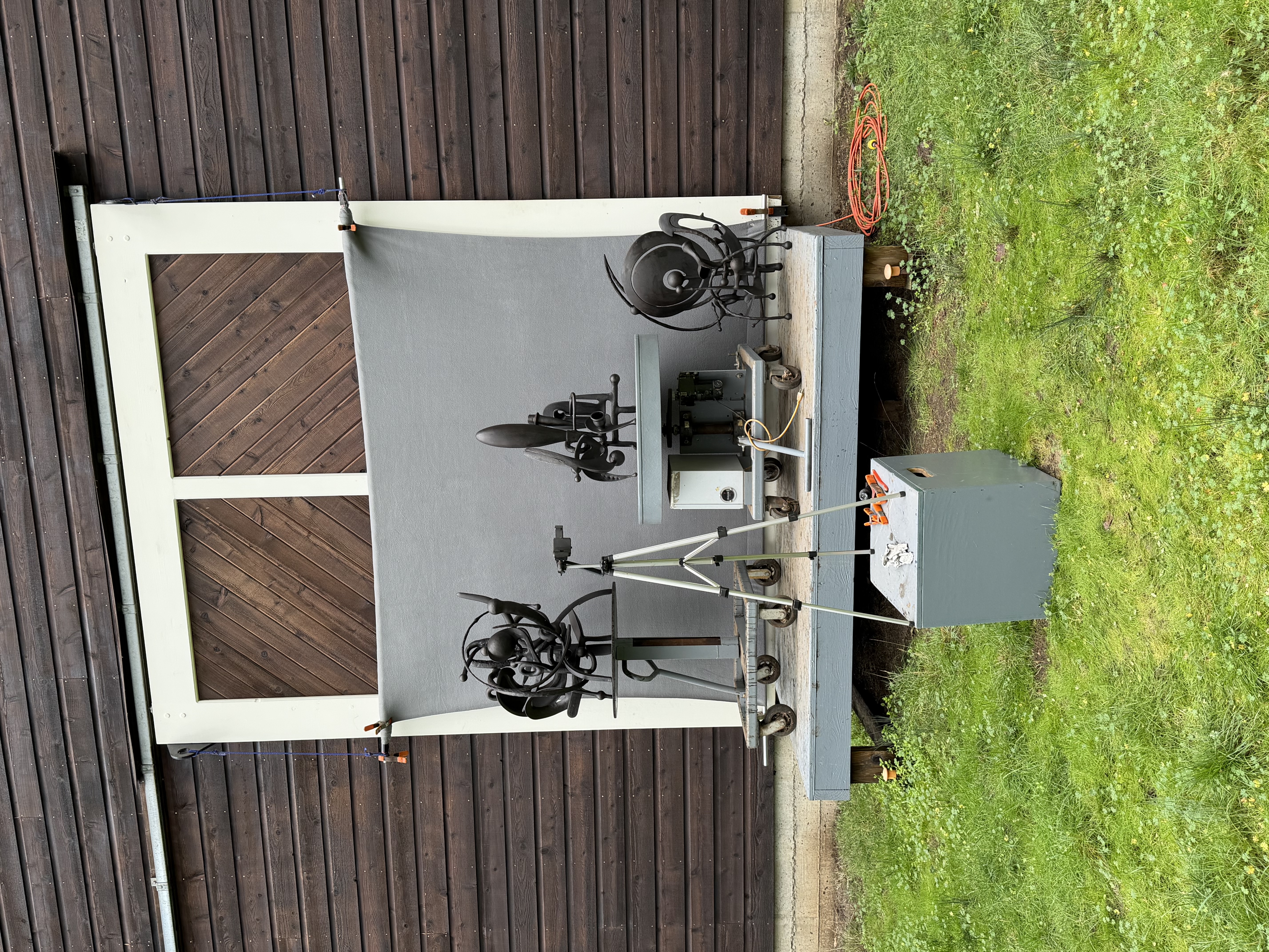 Nick Taylor, Sculptor. Fort Bragg, California